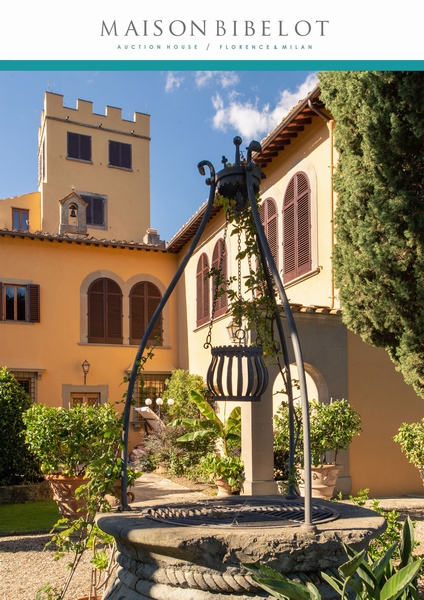 Furniture and Paintings from the Gamberaia Castle in Florence