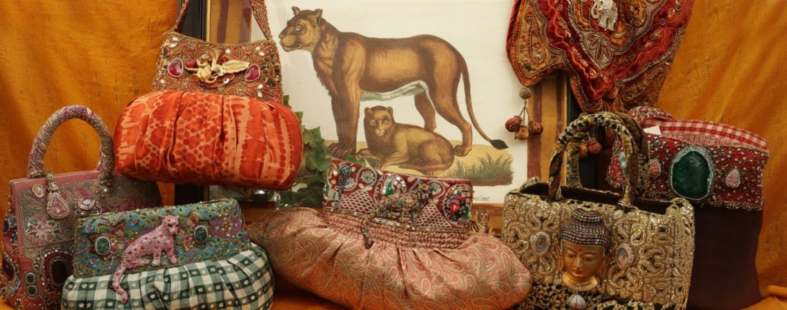 Roberta Balsamo: fantasie d'Oriente. <br> La collezione di borse gioiello
